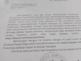 LINK KUESIONER DESA, DATA MIGRAN INDONESIA 